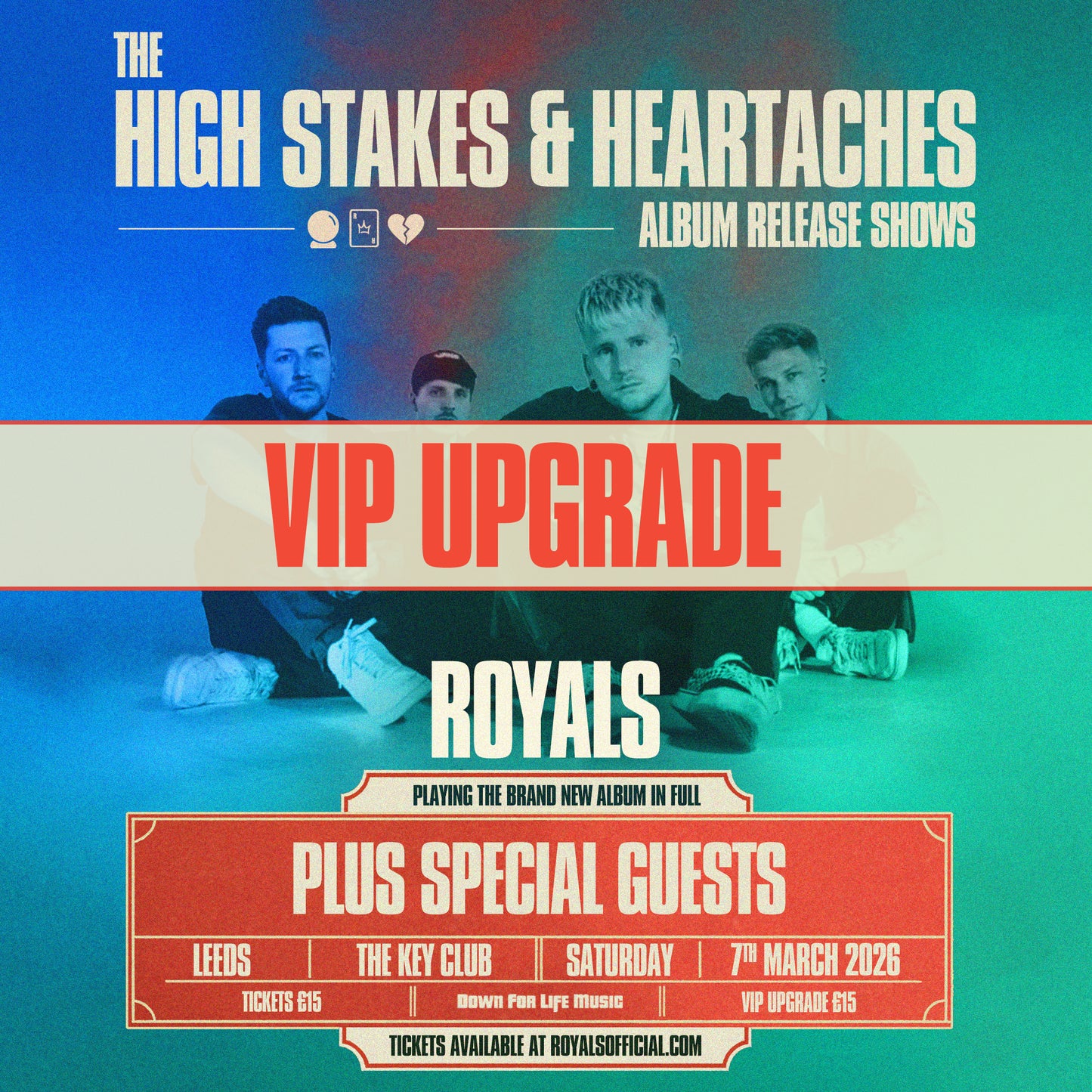 High Stakes & Heartaches Album Release Show Ticket - Leeds