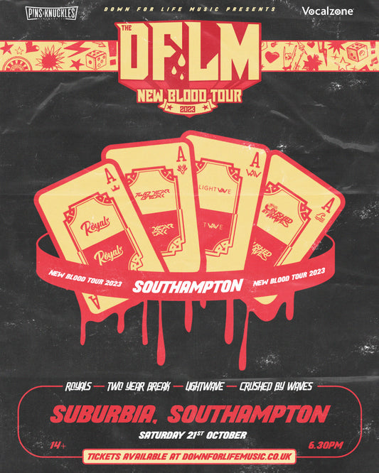 DFLM Presents: The New Blood Tour 2023 @ Suburbia, Southampton