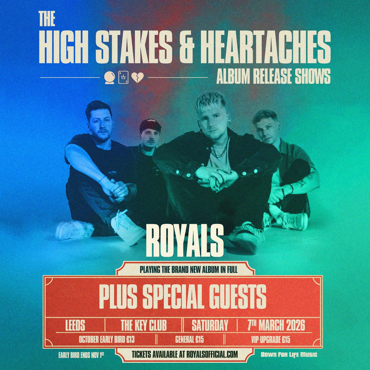 High Stakes & Heartaches Album Release Show Ticket - Leeds