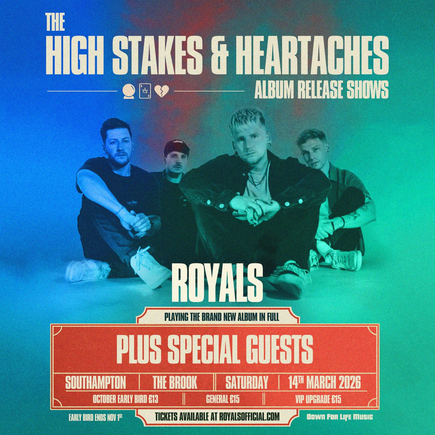 High Stakes & Heartaches Album Release Show Ticket - Southampton